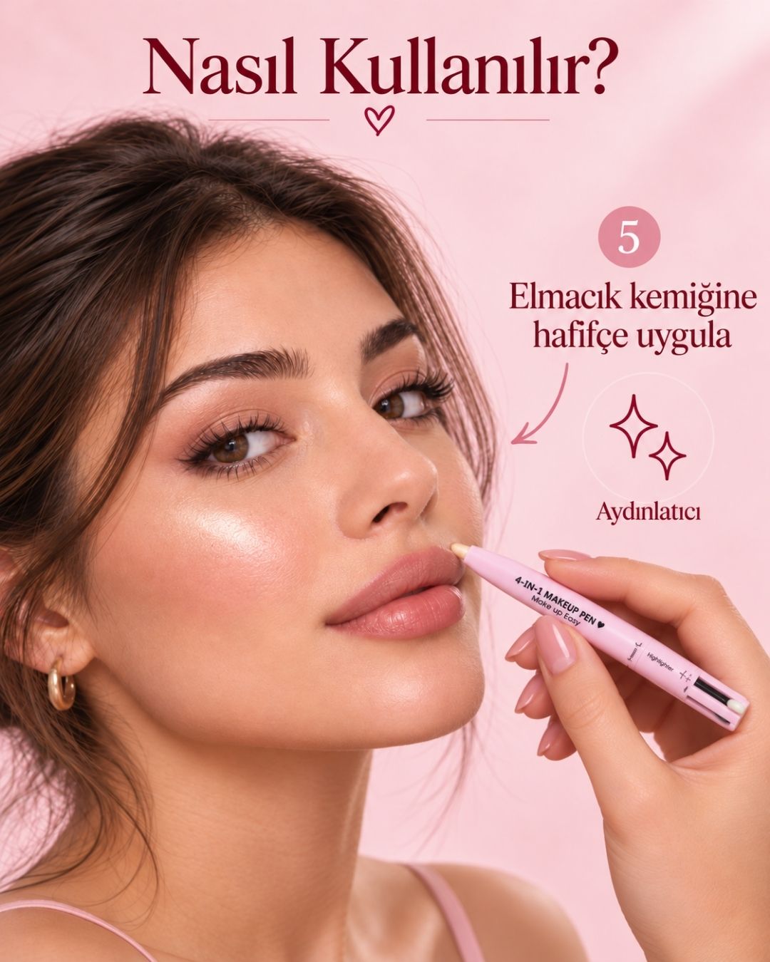 VETTO 4'ü 1 Arada Makyaj Kalemi