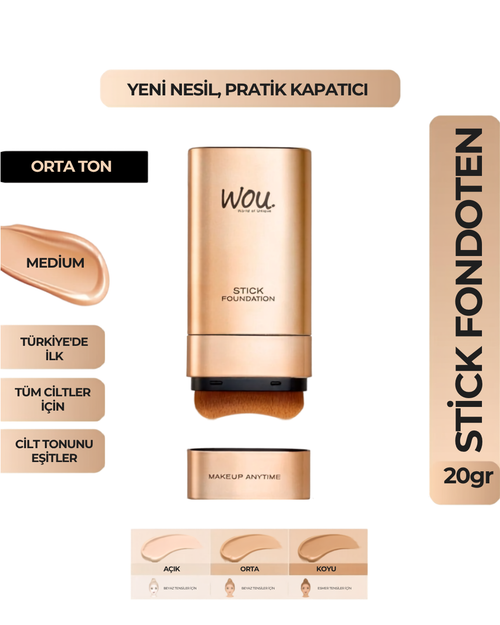 VETTO 2'si 1 Arada Stick Fondöten & Kapatıcı