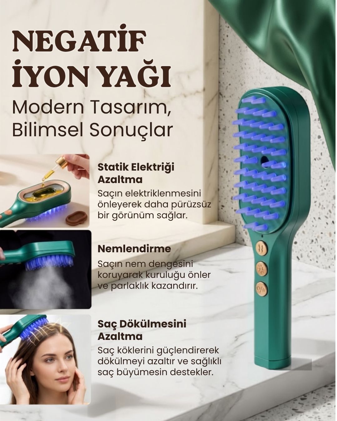 VETTO Saç Bakım Terapi Cihazı