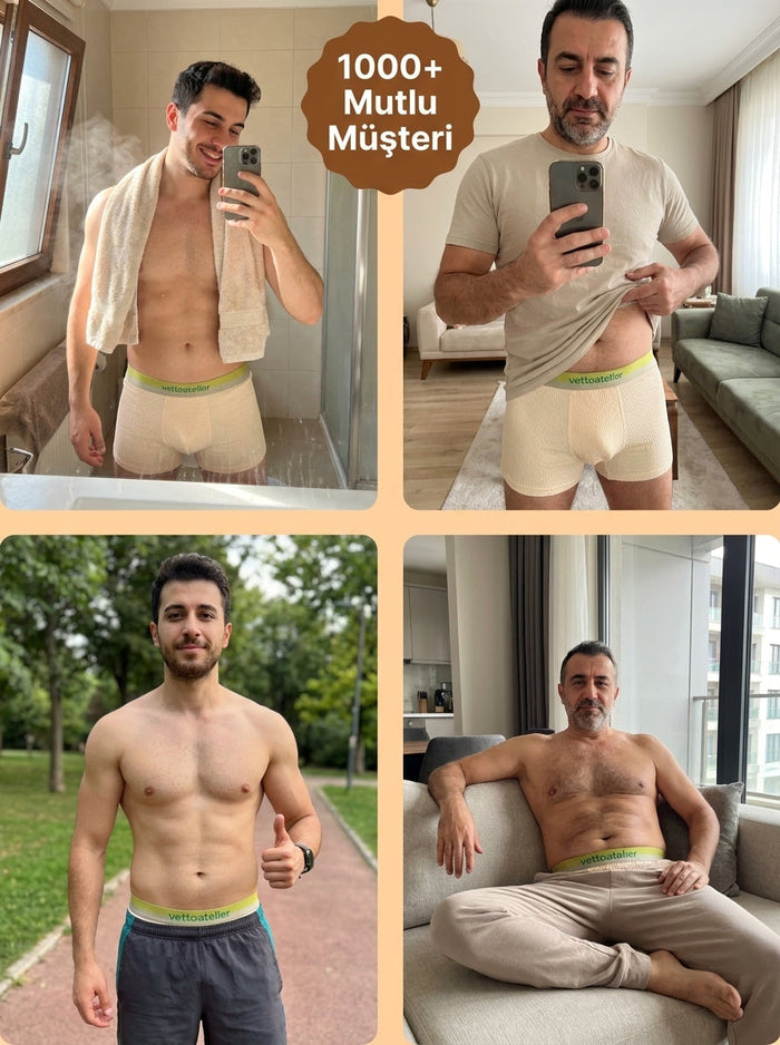 vettoatelier Antibakteriyel Erkek Boxer 5